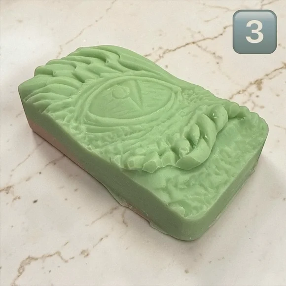 Apple Sage Shea Butter Soap Dragon Decorative Hand Crafted Soap (1) - Picture 7 of 9